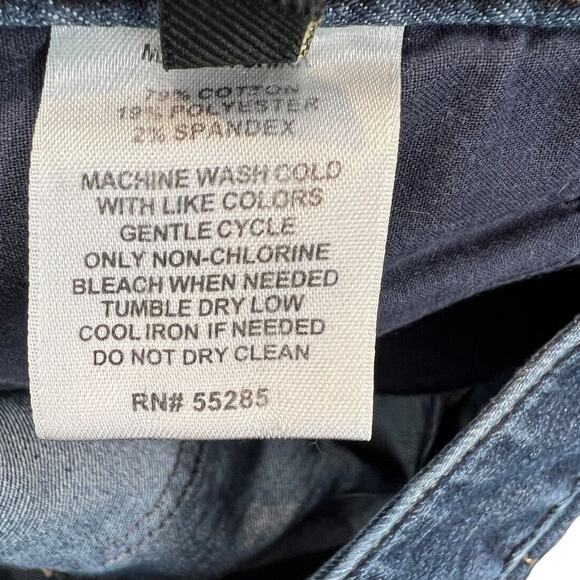 Express Womens Size 0 Denim Jeans Blue Ultra Skinny Low Rise Dark Wash - Picture 8 of 8